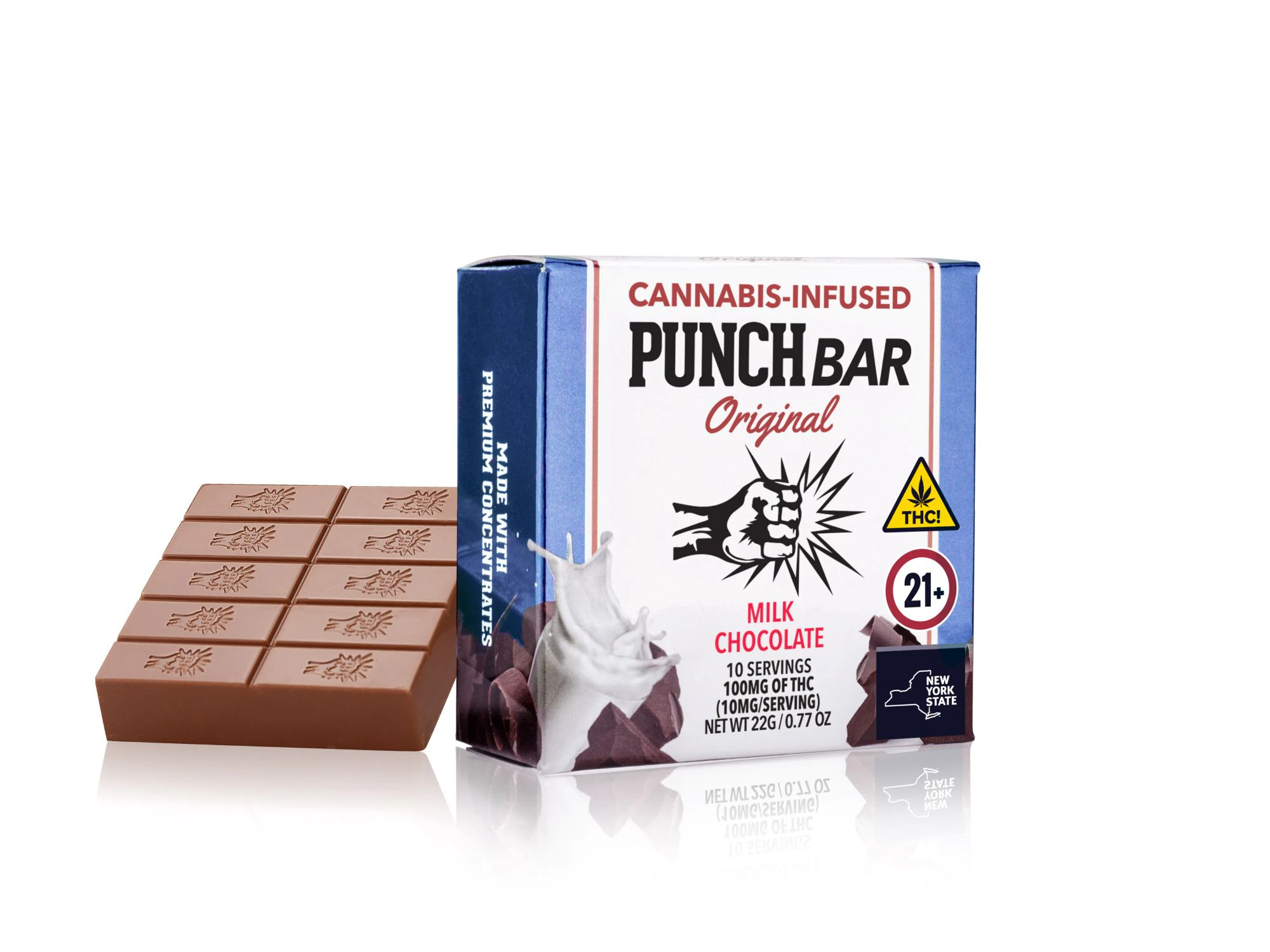 Punch - Punch | Original | Milk Chocolate Bar | 100mg Main Image