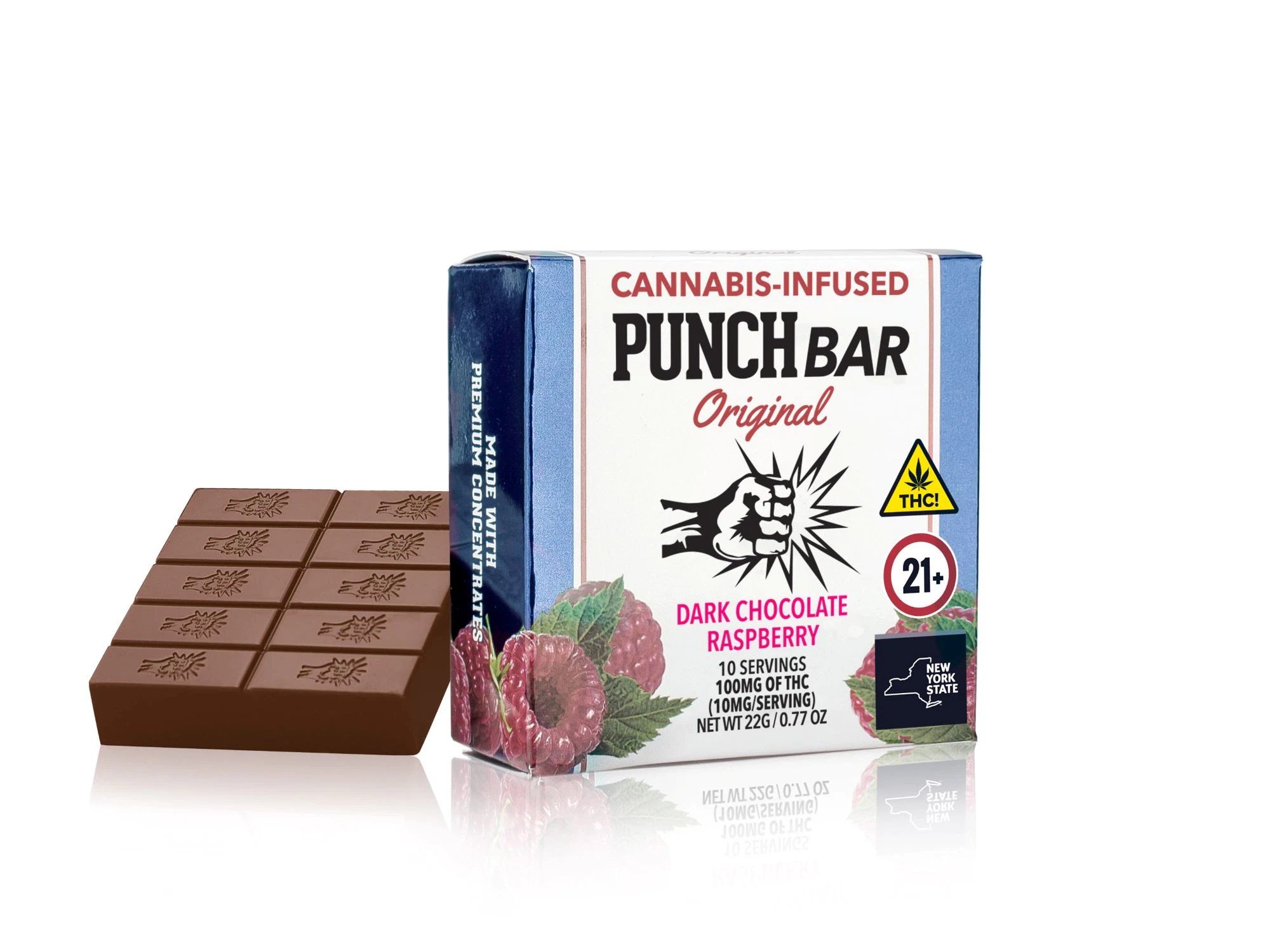 Punch - Punch | Solventless | Dark Chocolate With Raspberry | 100mg Main Image