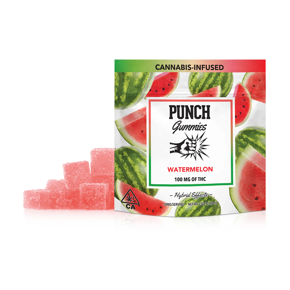 Punch - [Punch] Gummies - 100mg - Watermelon (H) Main Image