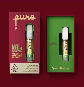 Pure - Pure Log Cabin Live Resin Cart (S) 1g