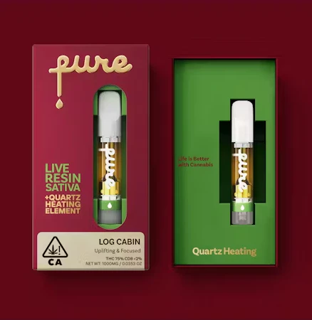 Pure - Pure Log Cabin Live Resin Cart (S) 1g Main Image