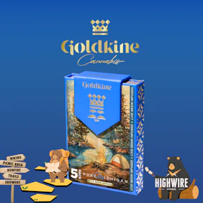 Goldkine Pure Michigan Infused Preroll Pack 3g (5x.6g)