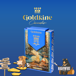 GOLDKINE - Goldkine Pure Michigan Infused Preroll Pack 3g (5x.6g)