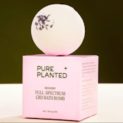 Pure + Planted | Full Spec Bath Bomb 50mg | Lavender