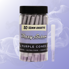 Blazy Susan Purple Shorties- 50 pack