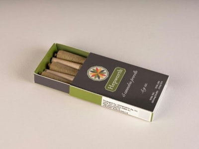 HEPWORTH - Hepworth - Blue Dream x Purple Punch - 23.03% THC - 5pk x 0.5g - Pre-Roll
