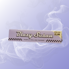 Blazy Susan Purple King Size Slim Rolling Papers