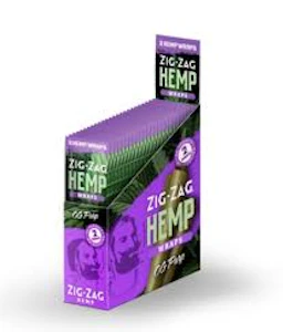 High Mountain Imports - Zig Zag Hemp Wraps OG PURP 25pks