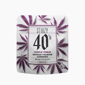 Stiiizy - Infused Flower - Infused 40's - Indica - Purple Punch - (7g)