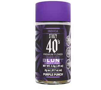 STIIIZY - Stiiizy - Purple Punch 40's Mini Infused Blunts 5pk 2.5g