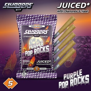 Sluggers - Sluggers - Purple Pop Rocks - 3.5g Infused Pre Rolls - 5pk