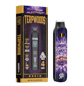 Terpwoods x Casa Flor - Purple Terps - 1g Live Resin All In One Vape
