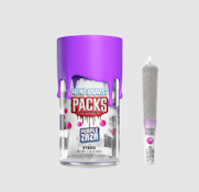 Packs- Purple Zaza- Mini Burst Infused 5pk