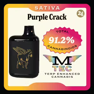 Dank Tank - Purple Crack Dank Tank Disposable 2g Main Image