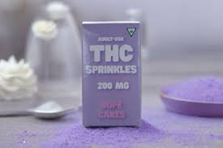 Dope Cakes - Dope Cakes - Purple THC Sprinkles for Cupcakes & Cookies