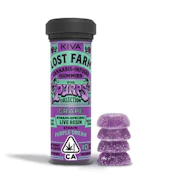 LOST FARM - Edible - Grape - Purple Dream - Live Resin - Gummies - 10PK - 100MG