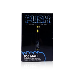 PUSH x TROPICANNA - Battery - 510 Thread - Black