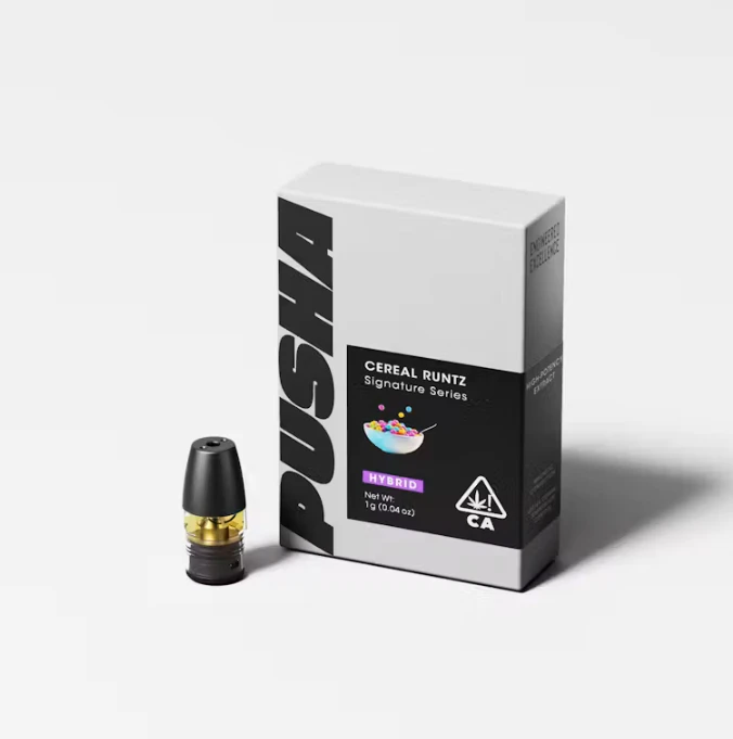 Pusha - Pusha - Signature Pods - Hybrid - Cereal Runtz - (1g) Main Image