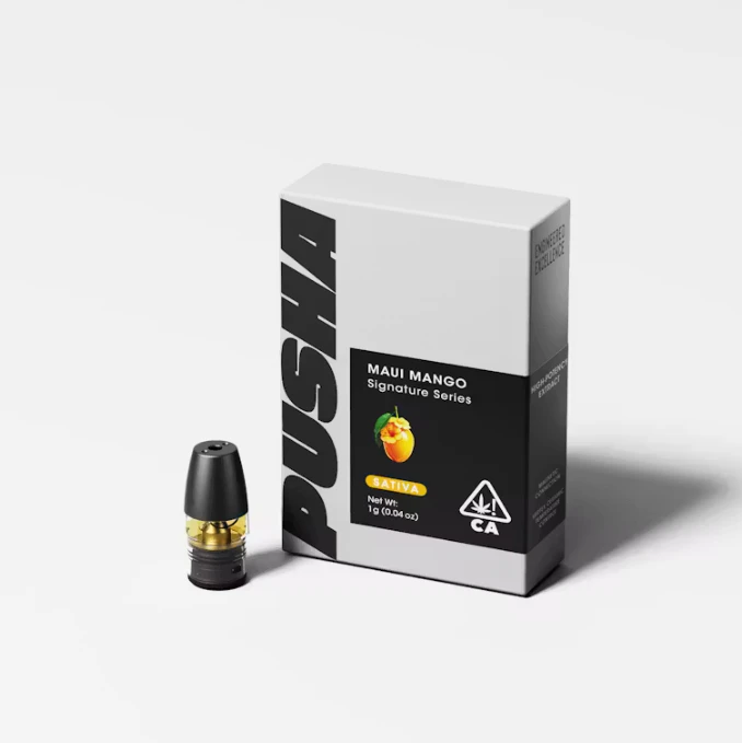 Pusha - Pusha -  Signature Pods - Sativa - Maui Mango - (1g) Main Image