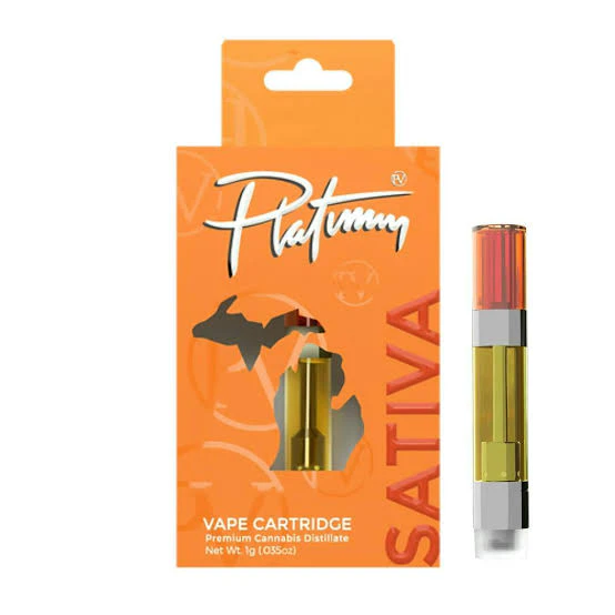 Platinum Vape - Platinum Vape - 1ml Distillate Cartridge - Cherry Crush - Sativa Main Image