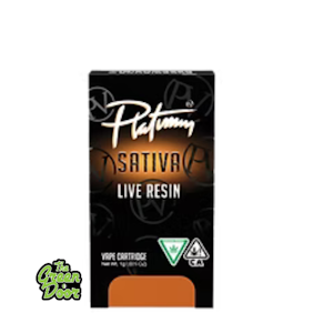 PLATINUM VAPE - PLATINUM VAPE - Banana Munson - Live Resin Vape - Cart - 1G