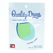 Quality Drugs Lime Single Gummy 100mg