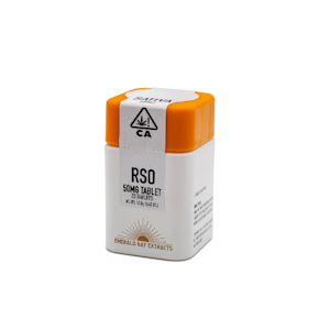 EMERALD BAY EXTRACTS - Emerald Bay Strawberry Cough (S) RSO Tablet 20ct 1000mg