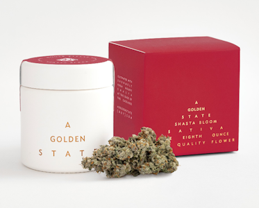 A GOLDEN STATE - A Golden State Shasta Bloom (S) Flower 3.5g