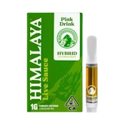 Himalaya Pink Drink (Live Resin) (H) Vape Carts 1g