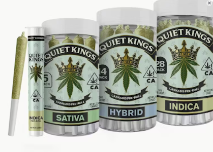 Quiet Kings - [Quiet Kings] Pre-roll 5 Pack - 2.5g - Mango Kush (H)