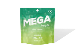 Gron Sour Apple Mega Pearl 100mg