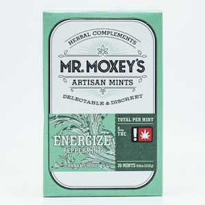 MR. MOXEY'S - Mr. Moxey's Sativa Peppermint Mints 100mg