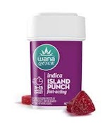 Wana | Edibles | Quick Island Punch INDICA | 10pk/100mg