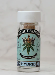 Quiet Kings - Quiet Kings Preroll 5pk 2.5g Peanut Butter Breath
