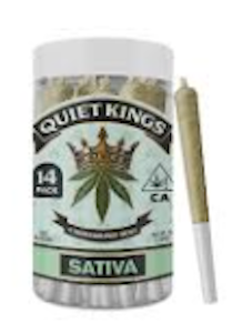 QUIET KINGS - Quiet Kings | Alien Kush | Pre-Roll 28pk | 14g