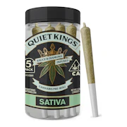 Quiet Kings | Lemon Zest | Sauce & Diamond Infused Pre-Roll 5pk | 2.5g