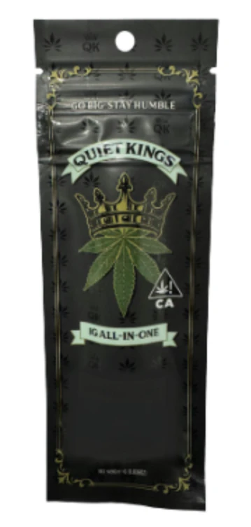 Quiet Kings - Quiet Kings | Apples and Bananas | Live Resin All-In-One Vape | 1g Main Image