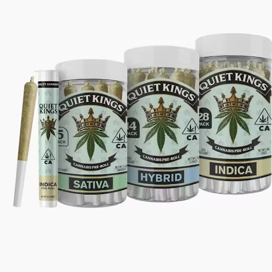 Quiet Kings - Quiet Kings 5pk Prerolls 2.5g Lemon Zest Main Image