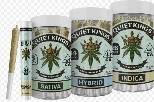 Quiet Kings - Quiet Kings - Pre Roll - Blue poison 5 pk - (S) 2.5g Main Image