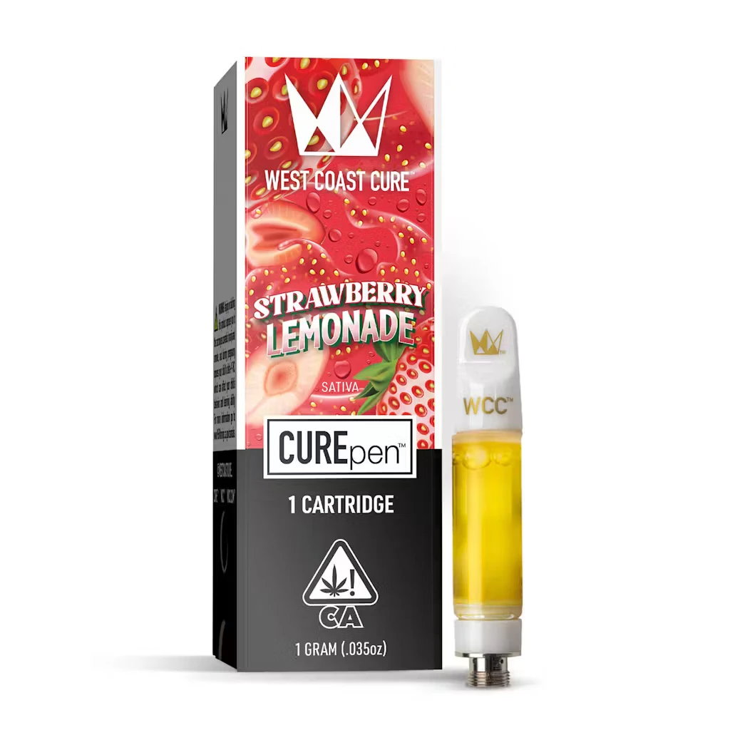 West Coast Cure - Strawberry Lemonade (S) 93.9% THC | 1g CUREpen Cartridge Main Image