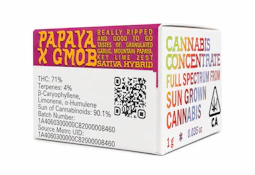 Radicle Herbs | Papaya x GMOB | Live Rosin