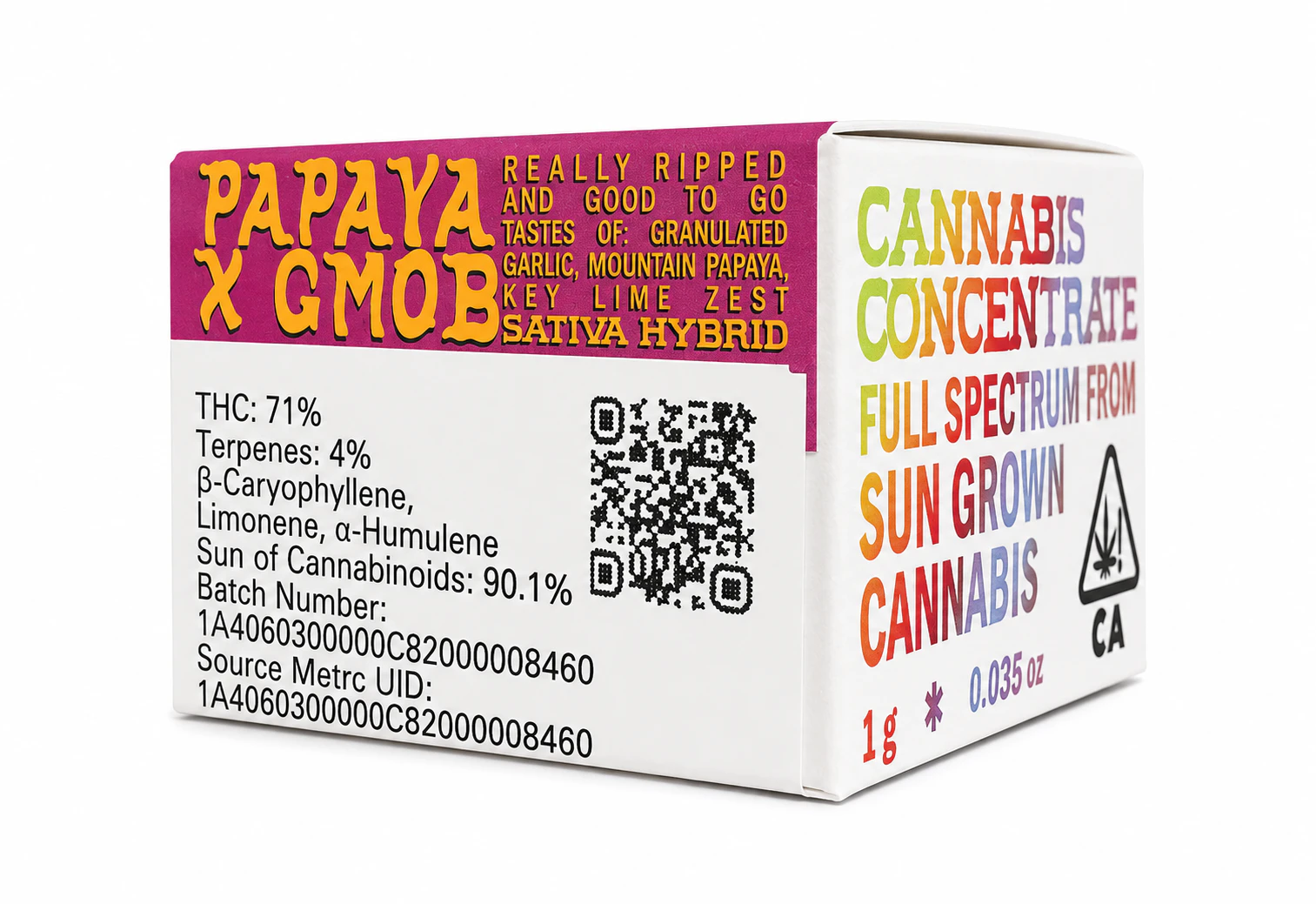 Radicle Herbs - Radicle Herbs | Papaya x GMOB | Live Rosin Main Image
