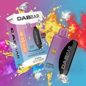 Dabwoods - Rainbow Blast - 1g All-In-One DabBar Liquid Live Diamonds Vape