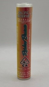 Pacific Reserve - Rainbow Bananas .7g Pre-Roll - Pacific Reserve