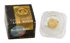 Rainbow Beltz Cold Cure Live Rosin Jar 1G