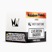 West Coast Cure - Badder - Hybrid - Rainbow Punch - (1g)