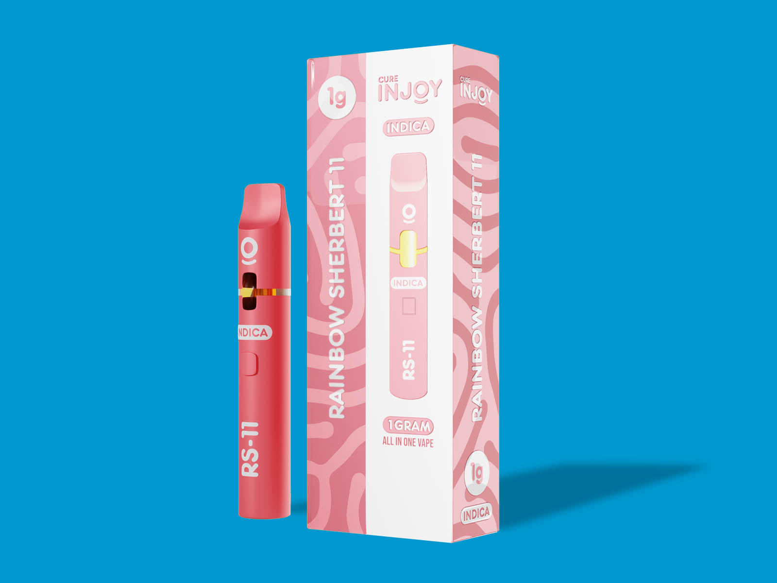 Cure Injoy - Rainbow Sherbert 11 - All in One Device