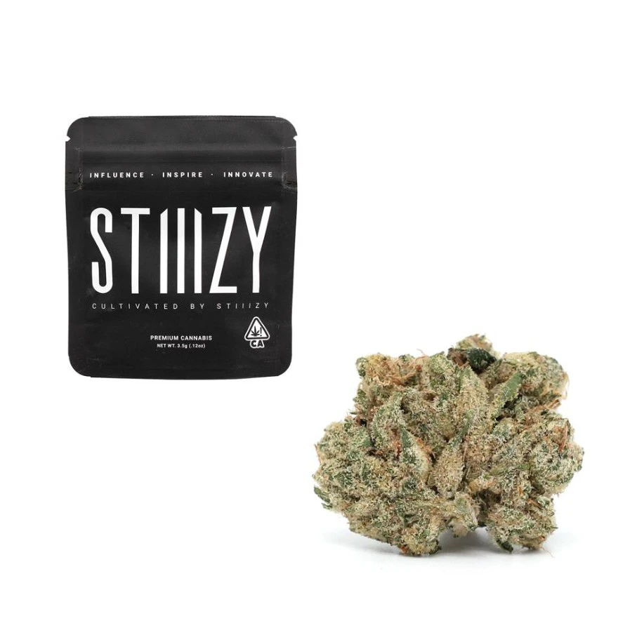 STIIIZY - Stiiizy - Rainbow Sherbert - 3.5g Flower Black Label Mylar Main Image