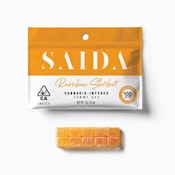 Saida - Gummy Bar - Indica - Rainbow Sherbet - Gummies - (100mg THC)