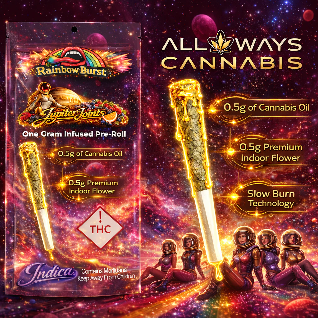 All Ways Aeroponics - Jupiter Joints | Rainbow Burst (I) | 1 Gram Main Image